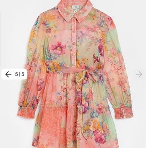 FLORAL MINI DRESS
